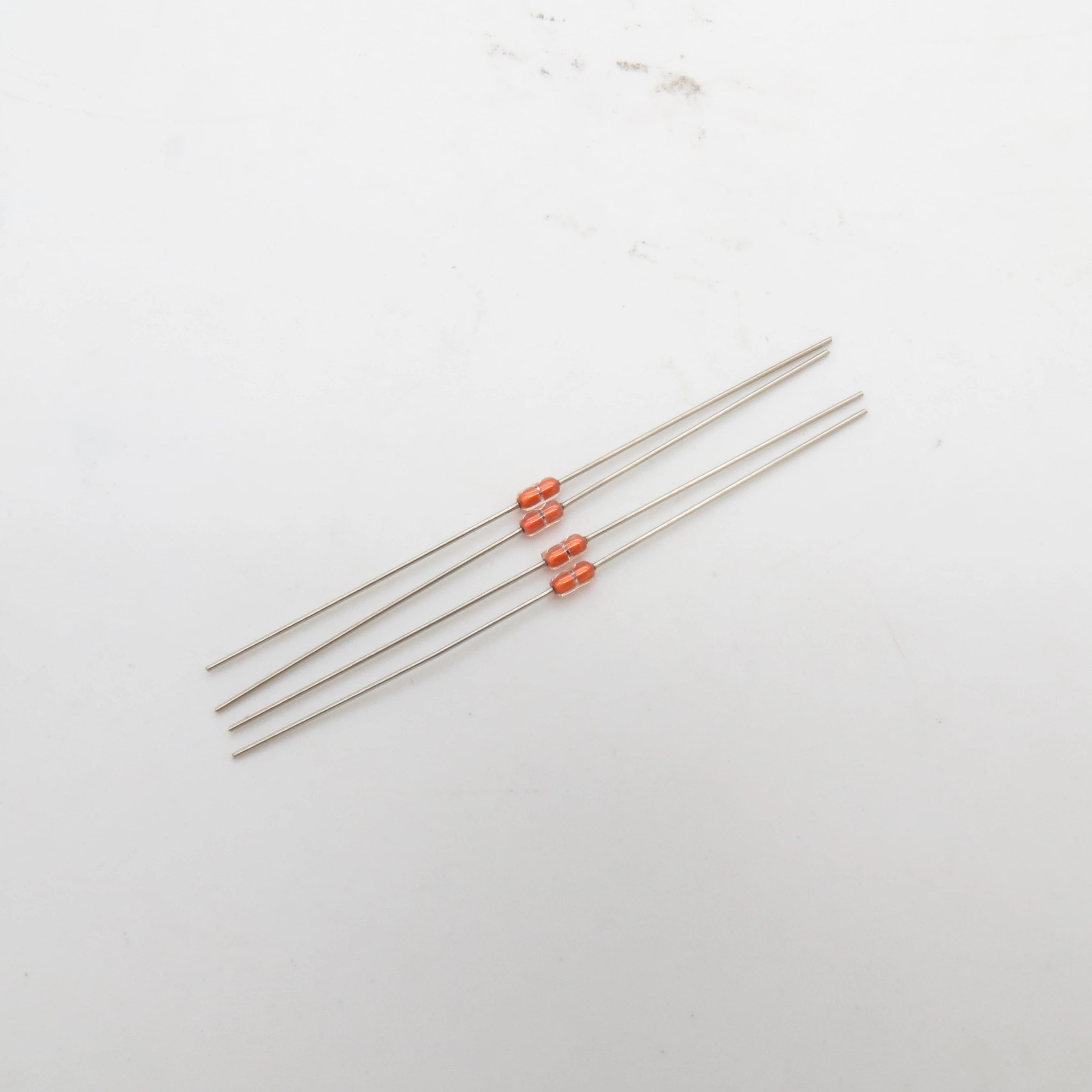 MF58 Air-condition Axial Type DO-35 Diode Package High Precision Glass Encapsulated NTC Temperature Sensor Thermistor