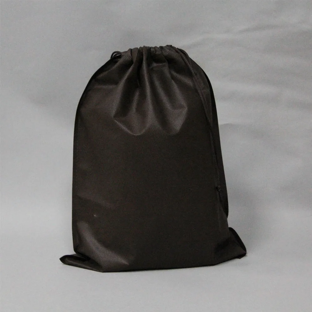 Mainhand manufacturer Custom print logo canvas drawstring bag polyester gym non woven drawstring bag small drawstring bag