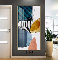 Wholesale porch decorative painting beautifully Crystal Porcelain glass 3D Painting suppliers