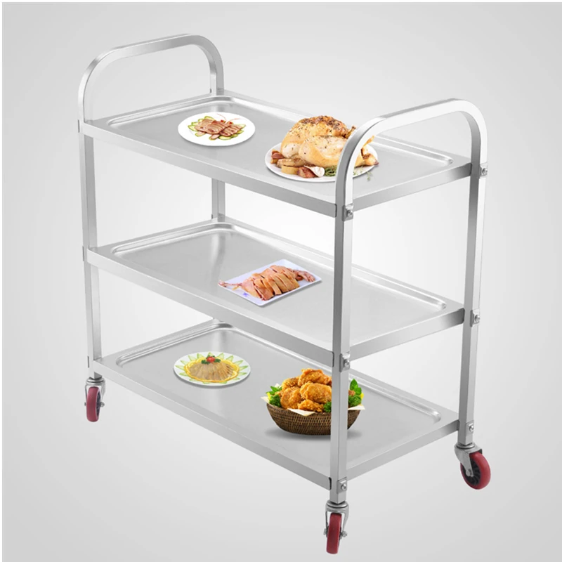 Wholesale Luxury Design Folding Industrial Kitchen Trolley