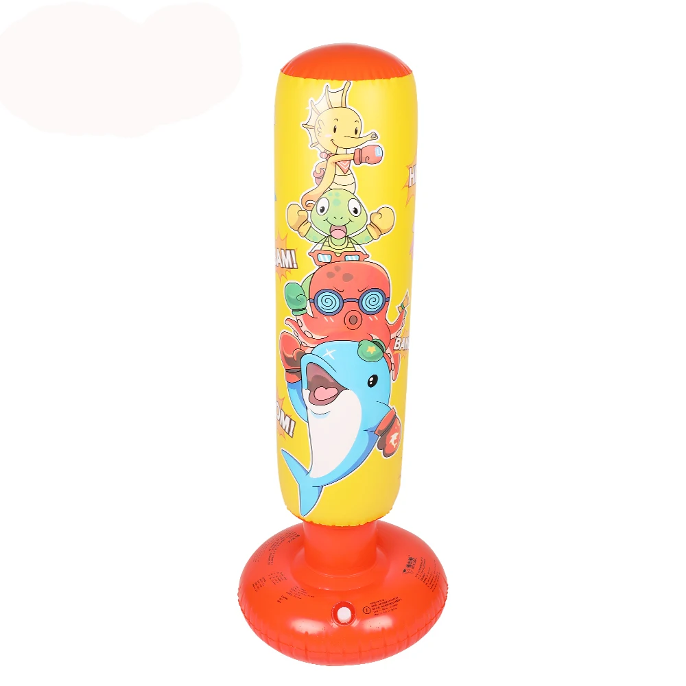 2020 Hot Sale Fitness Home Gym For Kids Kick Boxing Bag Inflatable Punching Bag