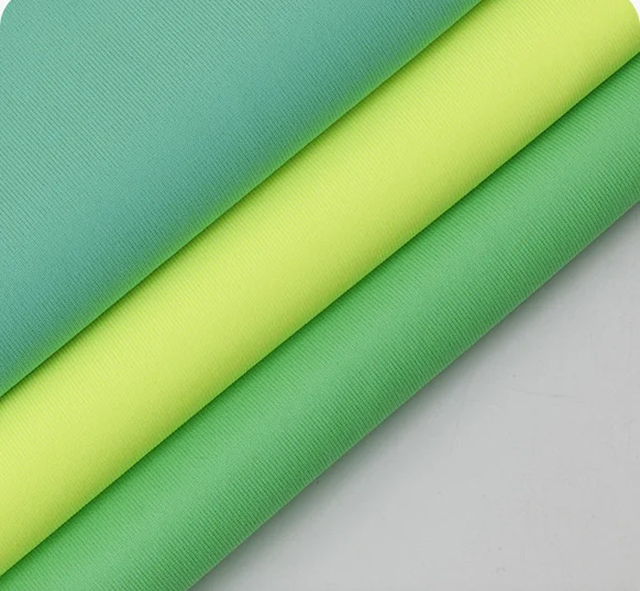 Warp knitted neon 4 way stretch 82 polyamide 18 elastane swimsuit fabric with with good color fastness