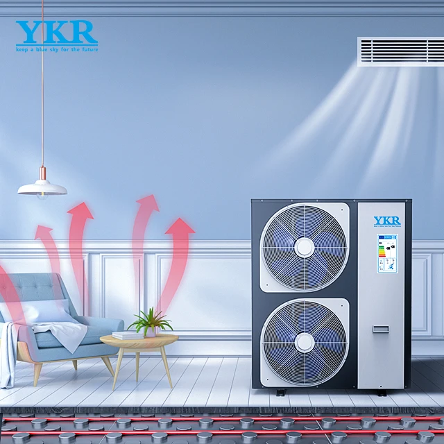 YKR тепловой насос высокой мощности ErP A +++ R32 Wi-Fi 24 кВт 30 DHW нагревательный охлаждающий моноблок источник воздуха инвертор постоянного тока воздушный