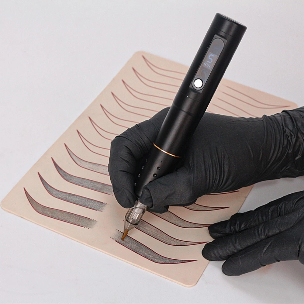 Free Custom Best Motor Wireless Tattoo Machine Permanent Makeup Machine For Ombre Brow Hair Strokes Scalp Micropigmentation