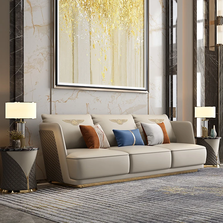 Hot sale modern 7 seat sofa set sectional sofa for home use Bentley sofa