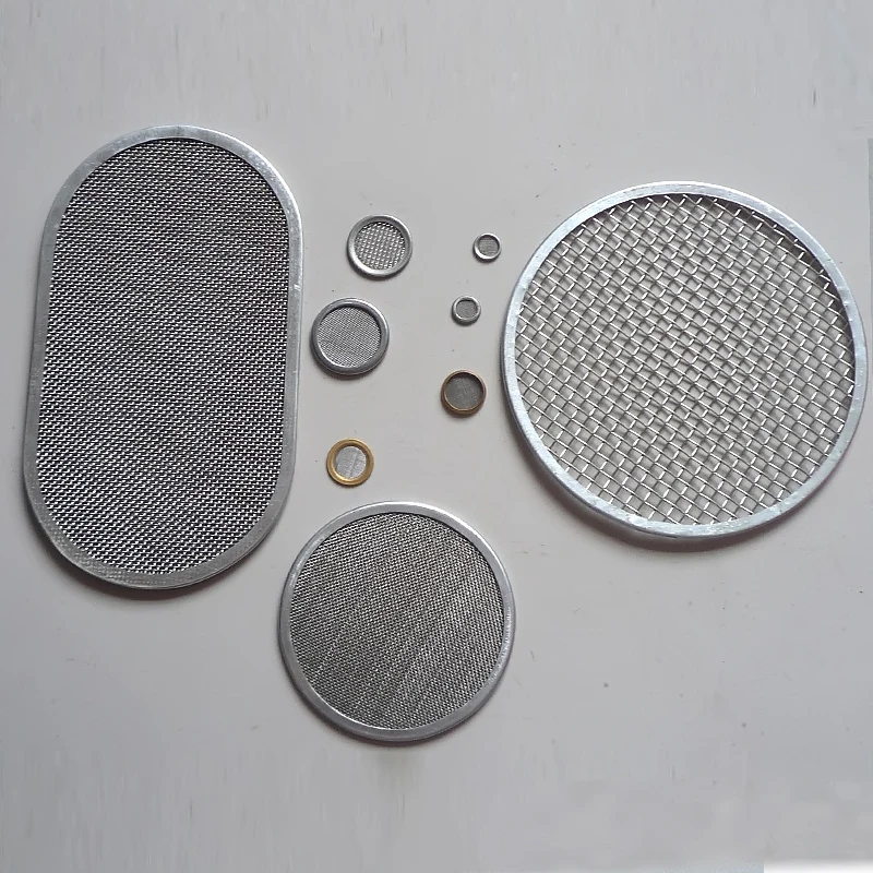 Custom size disco de filtro stainless steel  screen mesh processing productsmetal filter discs