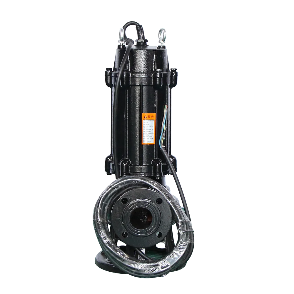 WQ single-phase, three-phase voltage customized sewage submersible pump, including control cabinet.