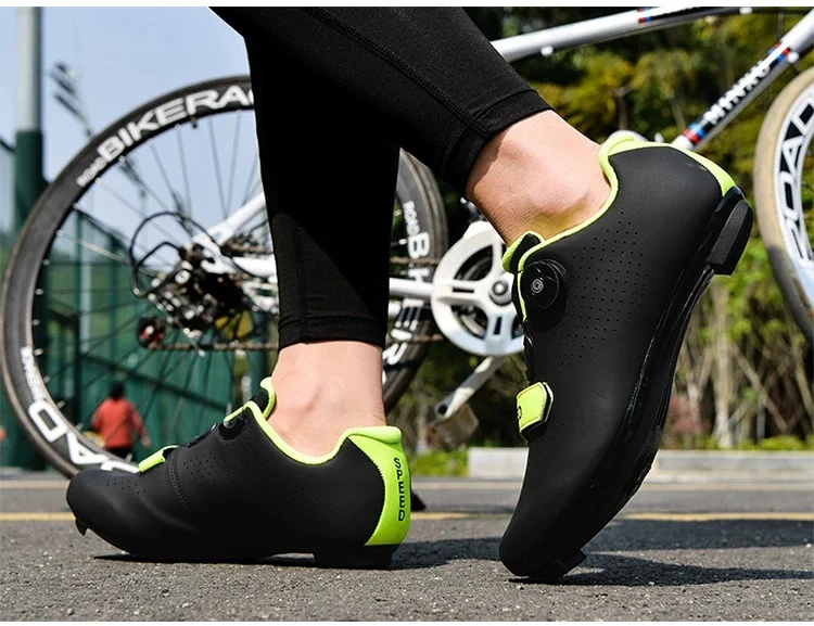 Cycling shoes mountain bike outdoor anti-collision non-slip road Bicycle shoes carbon Cycle Cleats Spd Brake Racing Road sneaker