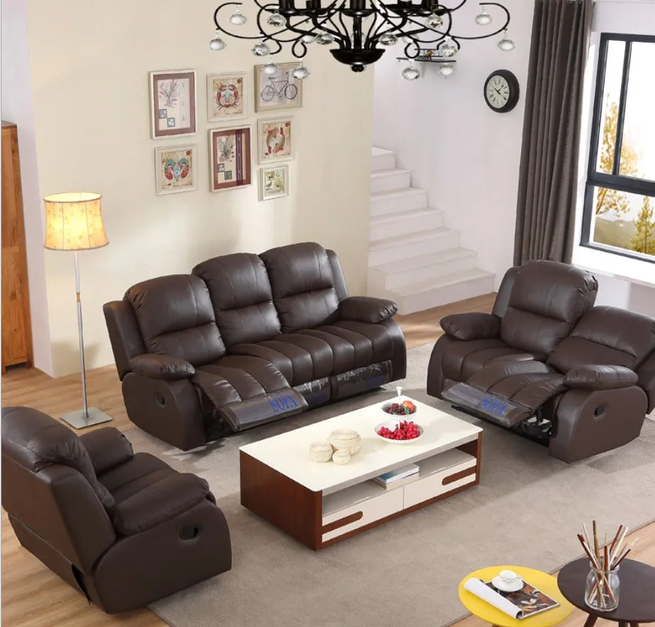 cream electric motorized single sofa multifunction italy leather recliner sofa
