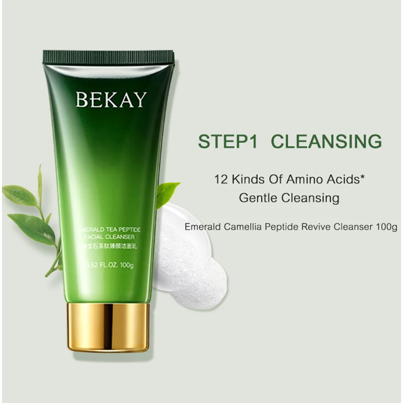 Private Label Natural Moisturizing Camellia Sinensis Leaf Extract SkinCare Hydrating nourishing Cream Carnosine Skin Care Set