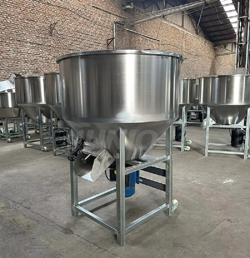 Factory Direct stainless steel Seed Coating Machine Granule Mixer Feed Mixer wet and dry dual-use