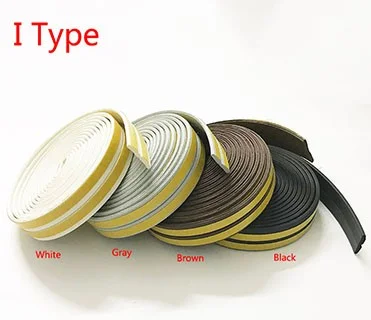 Door and window sealing anti-collision strip Security Door window Weather strip Sealing Strips
