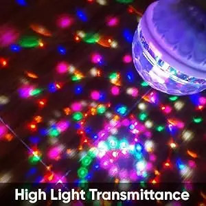 rotating magic ball light