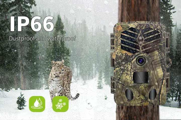 36YW 48MP 4K IP66 wifi Hunting Trail Camera Infrared Night Vision Wildlife Camera  5MP sony sensor