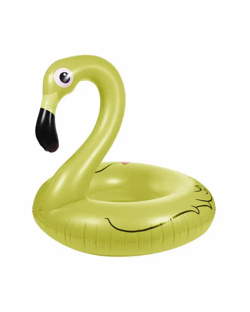 inflatable animal flamingo swimming ring big float raft water pool