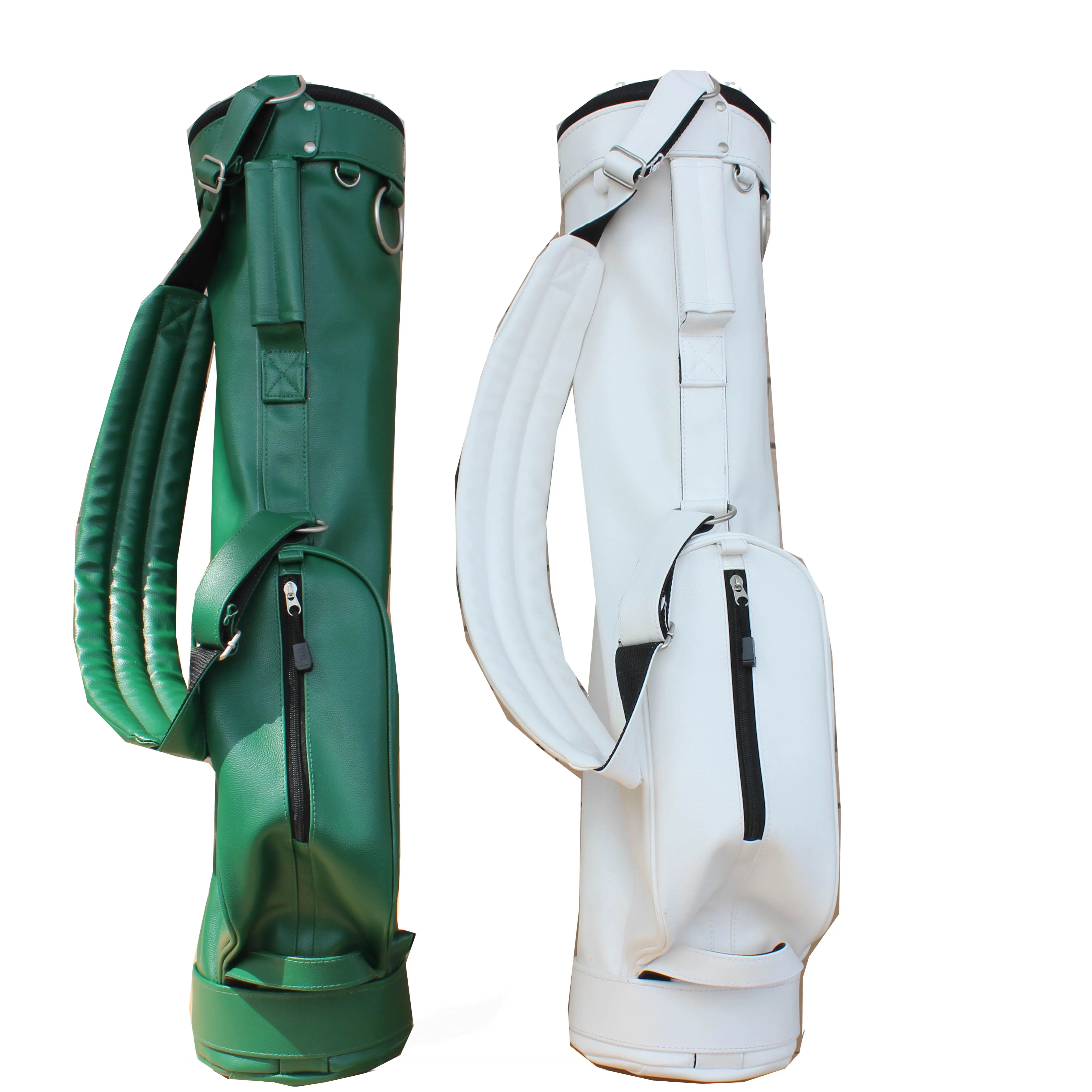 Canvas leather golf bag