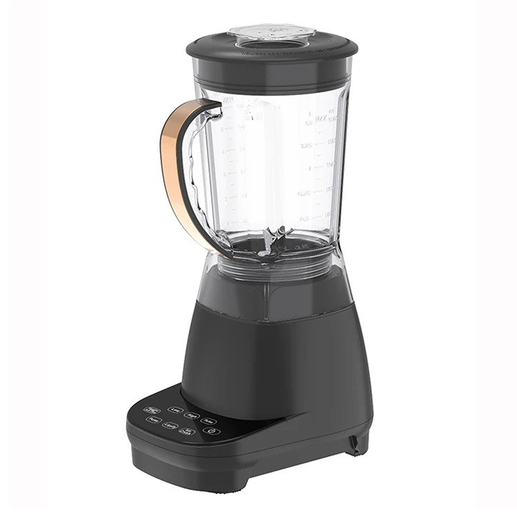 42914 1.5L Fruit Blender Electric Juice Blender Cup Blender Machine Multifunctional Safety Lock Plastic Black Touchpad 700 1.5