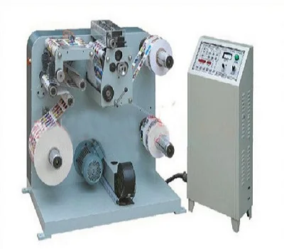 Высокоскоростная машина для резки и перемотки этикеток