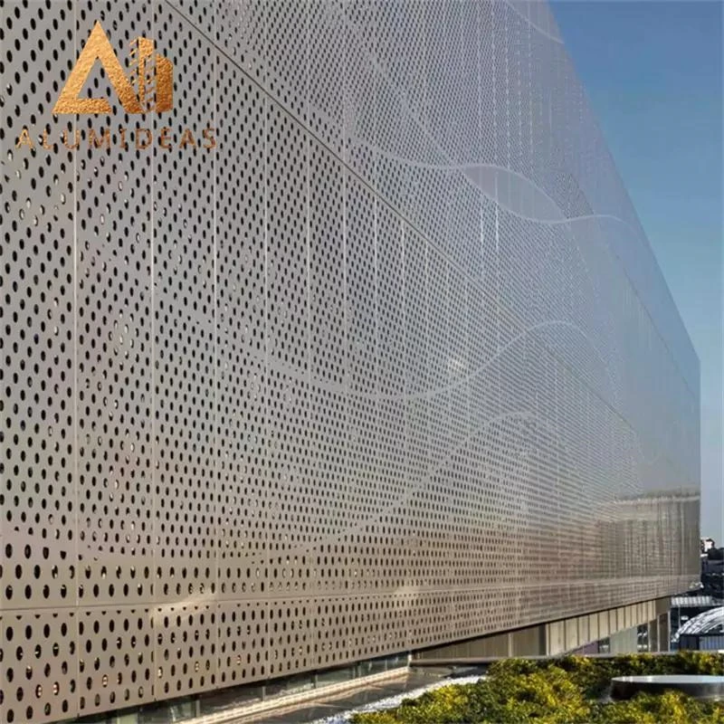Hot Sales 2024 1100-H14 Aluminum Alloy Anti Static Easy Installation Aluminum Facade Cladding