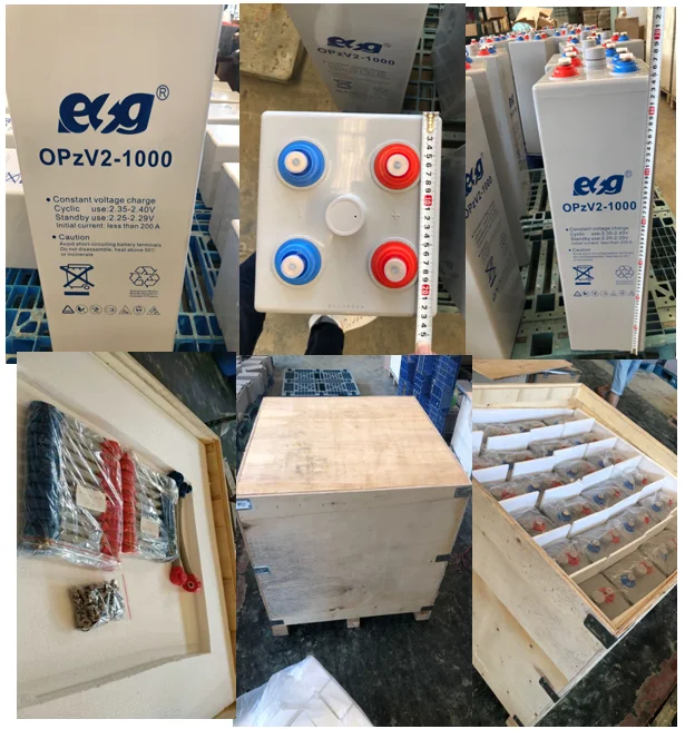 ESG 2V 200AH 300ah трубчатые пластины затопленная батарея OpzV солнечной системы хранения энергии
