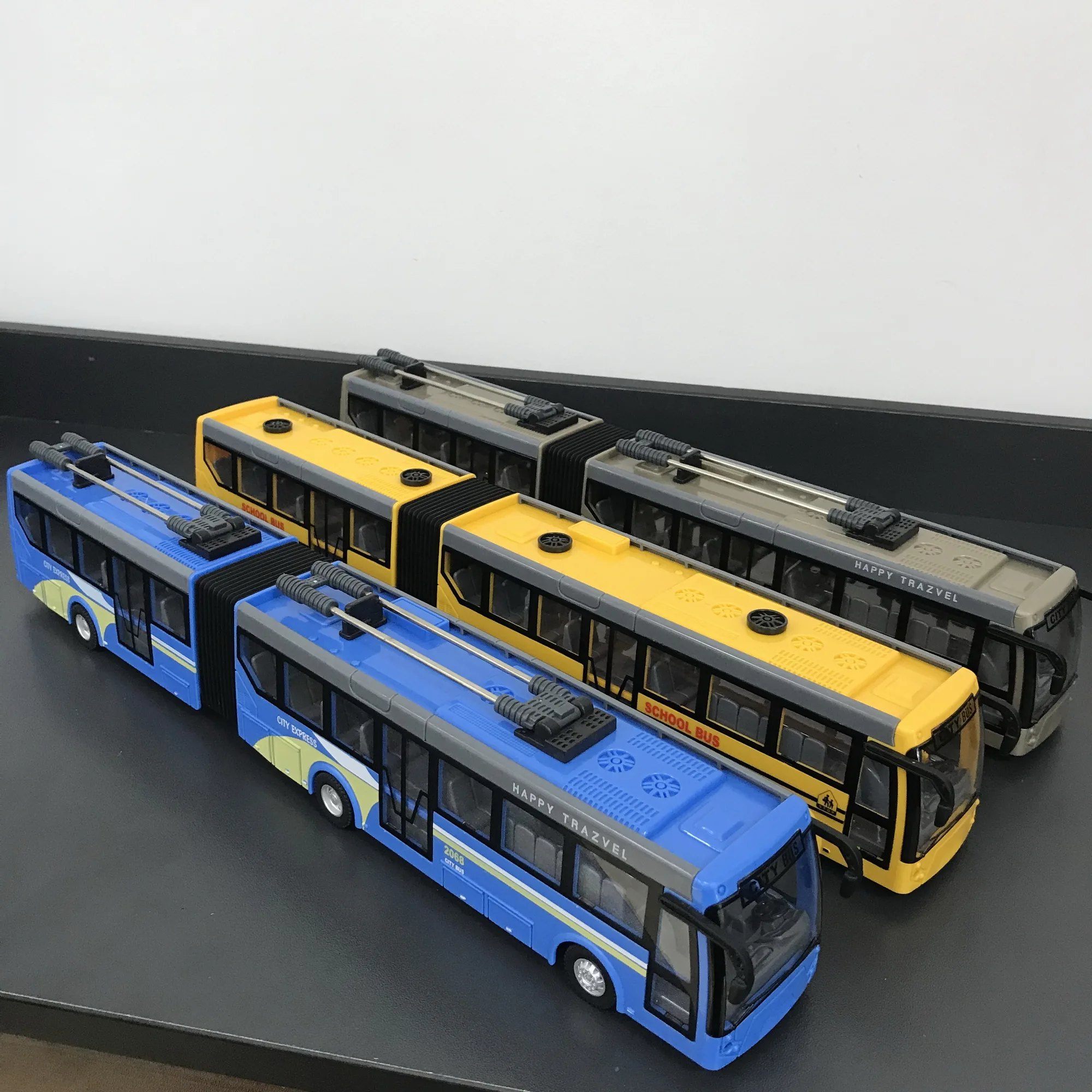 Школьный автобус с дистанционным управлением детские автомобили городской игрушка классический комплект для малышей со светодиодной подсветкой школьный игрушки в подарок