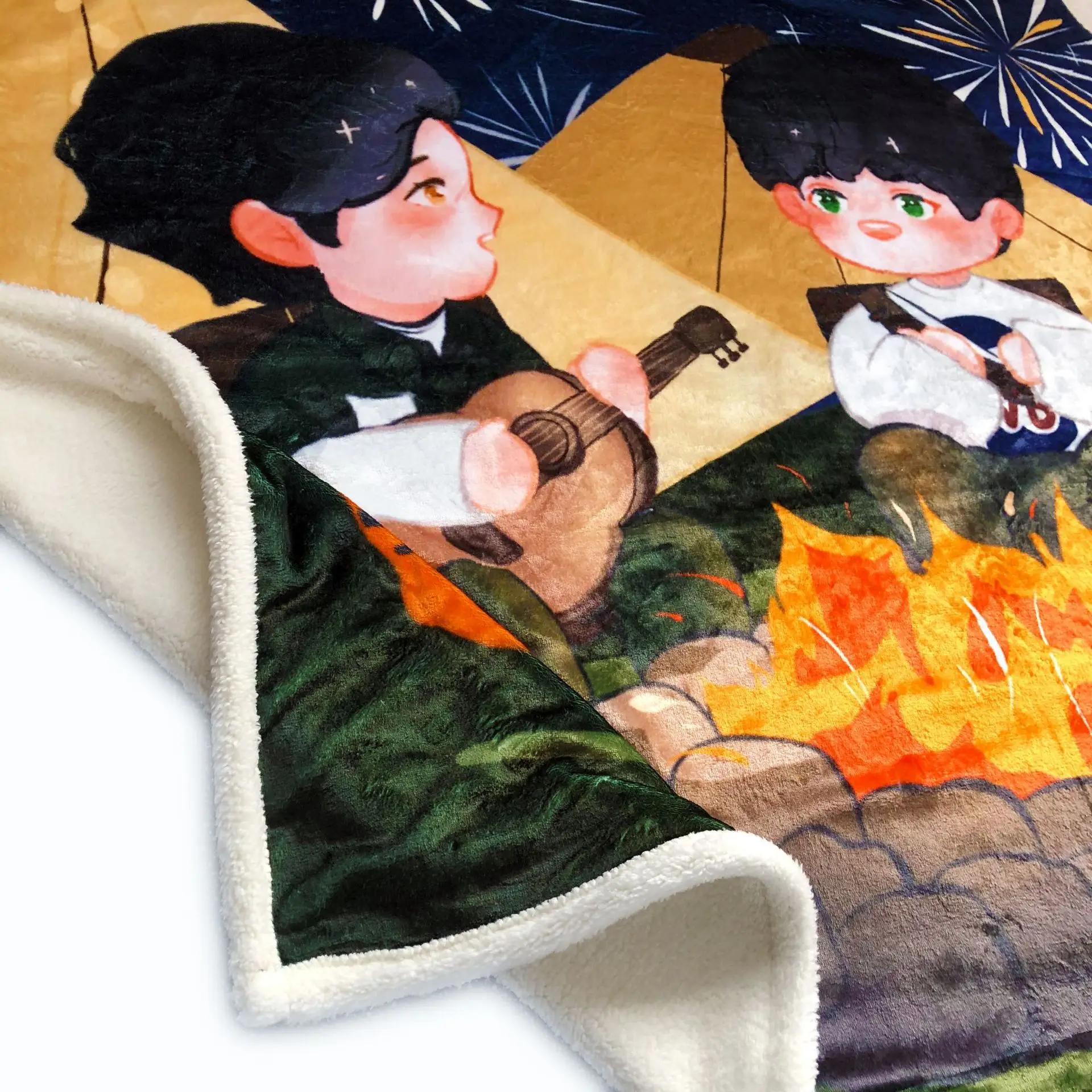 Custom Designer Throw Bed Weighted Coral Fleece Sublimation Flannel Sherpa Luxury Blankets for winter wholesale