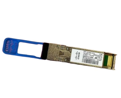 Cisco 25 Gigabit Modules SFP-10/25G-LR-S 10/25GBASE-LR SFP28 Module for SMF Dual LC/PC connector 1310nm 10km