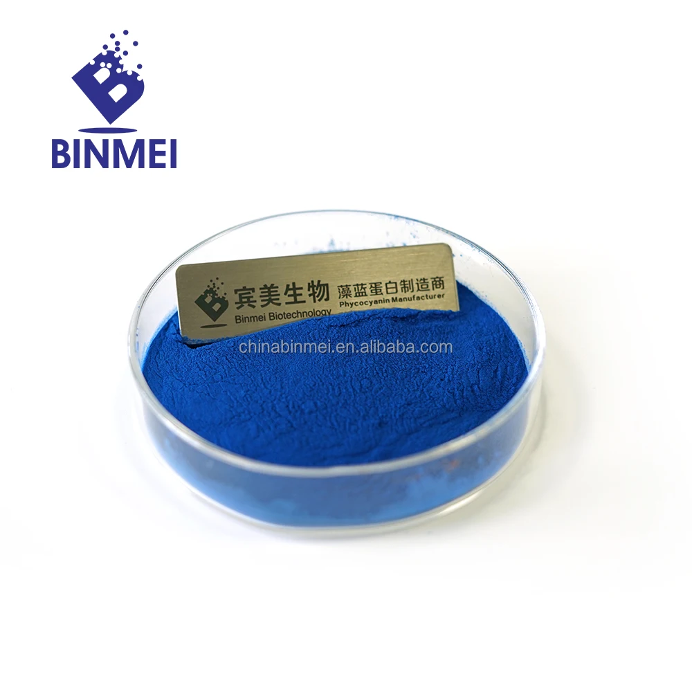 100% Natural Organic Spirulina Extract Aluminum foil bag packing Blue Spirulina E18