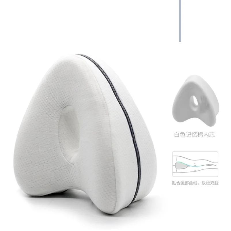 Amazon  hot sell  Heart shape Knee leg Pillow for Side Sleepers