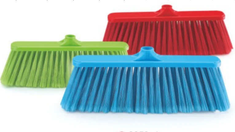 Hot Sale Cleaning Broom Head Escoba De Limpieza Brush Without Pole Palo Stick Home Use Household Original Plastic Customized