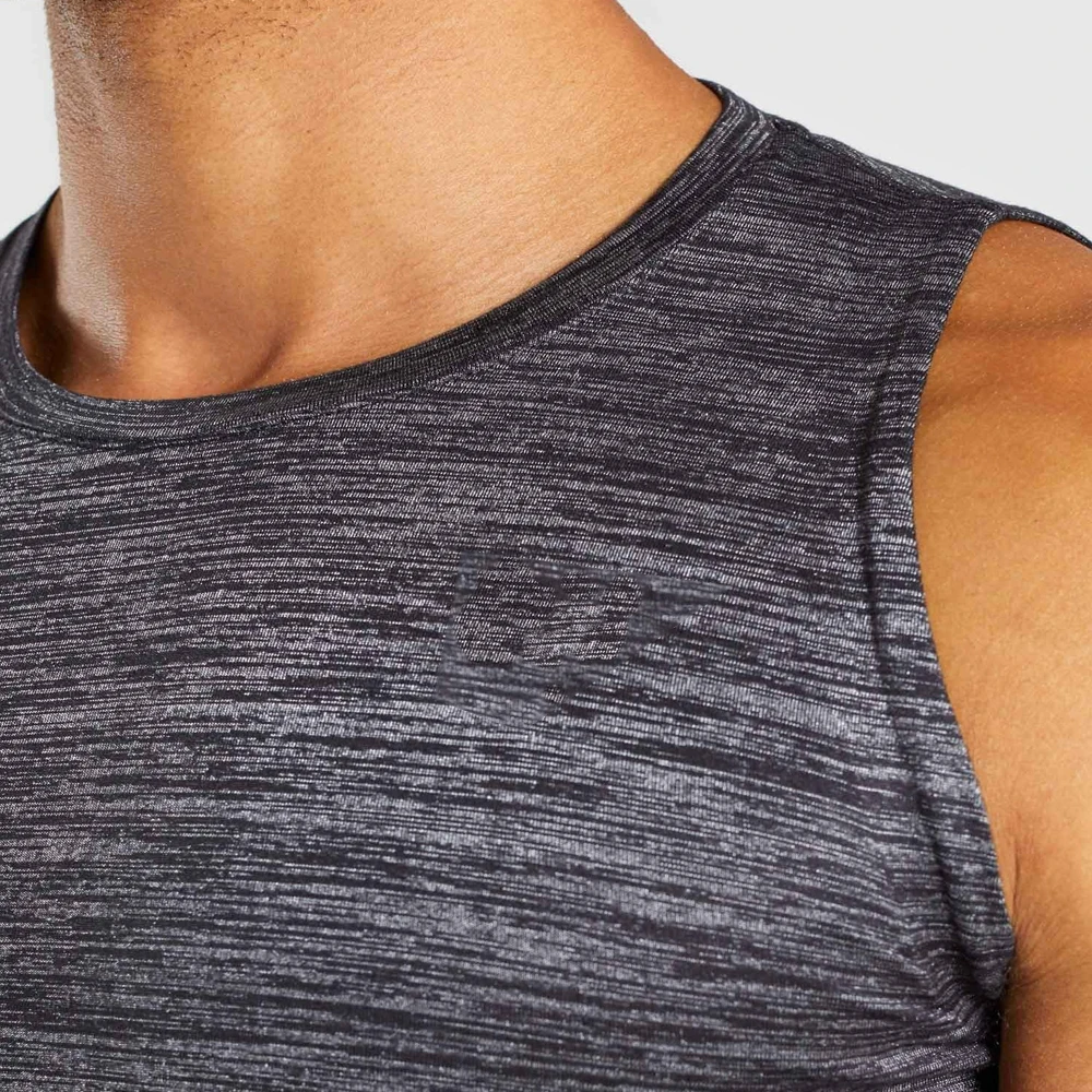 Athletic Wear Solid Color Nylon  Fabric Breathabletight Movement Tank Top Wholesale From China