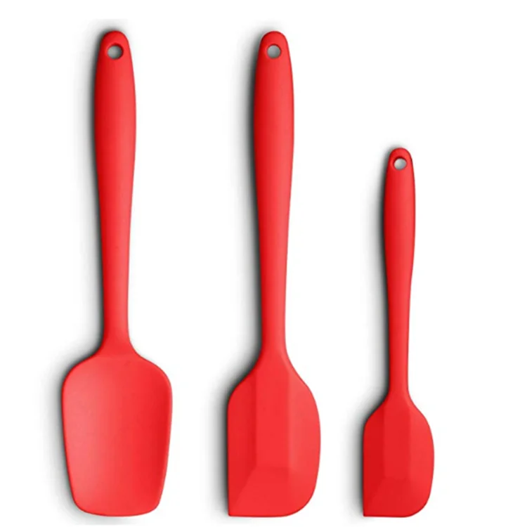 Heat Resistant Food Grade Silicone Spatula Set