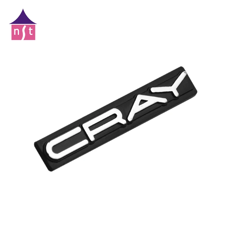 
Manufacturer ABS chrome connected letters with stickers emblems 