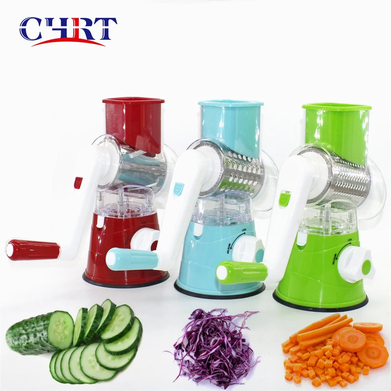 CHRT Wholesale Stainless Steel Multipurpose Vegetable Cutter Machine Potato Slicer Chopper Vegetable Cutter Set