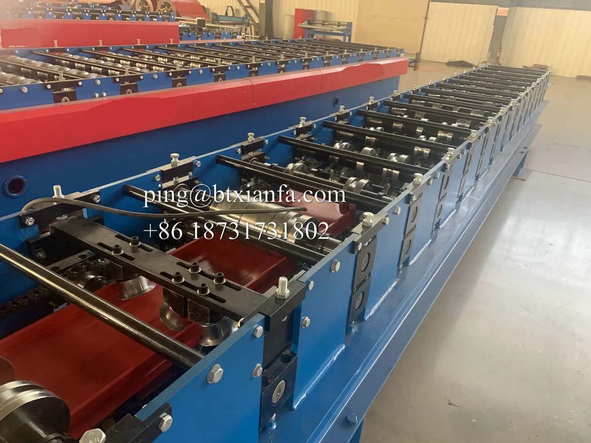 standing seam metal roofing panel self lock roll forming machine