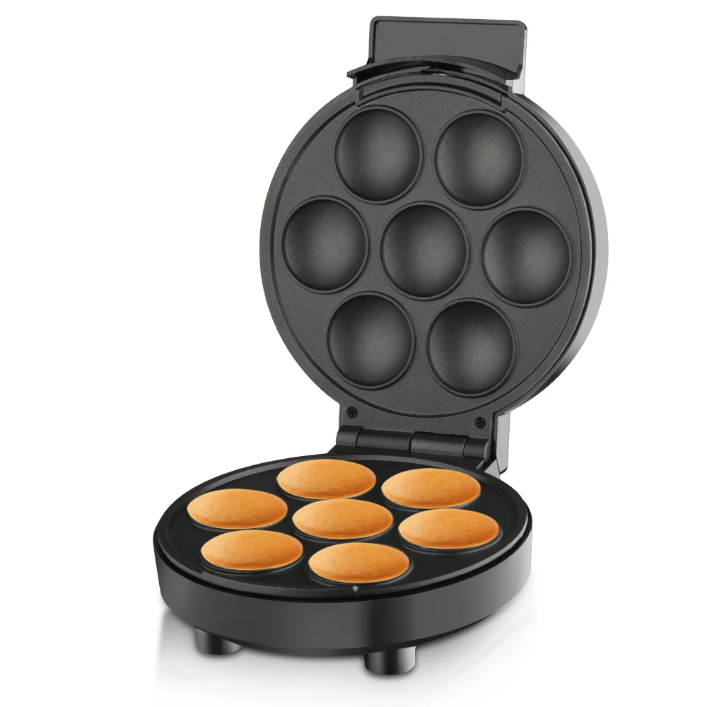 Home 7 Slot Electric Arepa Maker 7 Mini Cupcakes Electric Waffle Cupcake Maker