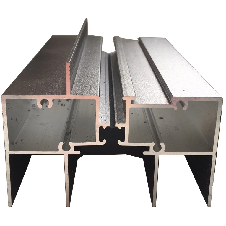 High quality Aluminum Alloy 6000 Series Extruded customized Aluminum Window Door Frame in different shapes