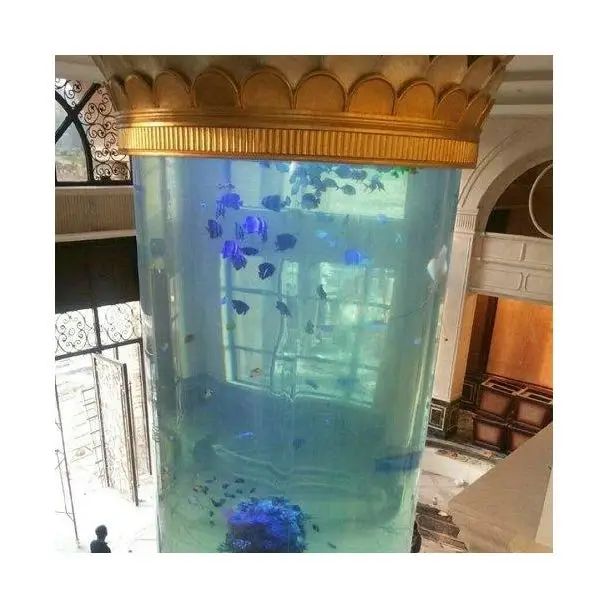 Factory Customized Round Plexiglass Jellyfish Aquarium Acrylic For Sale