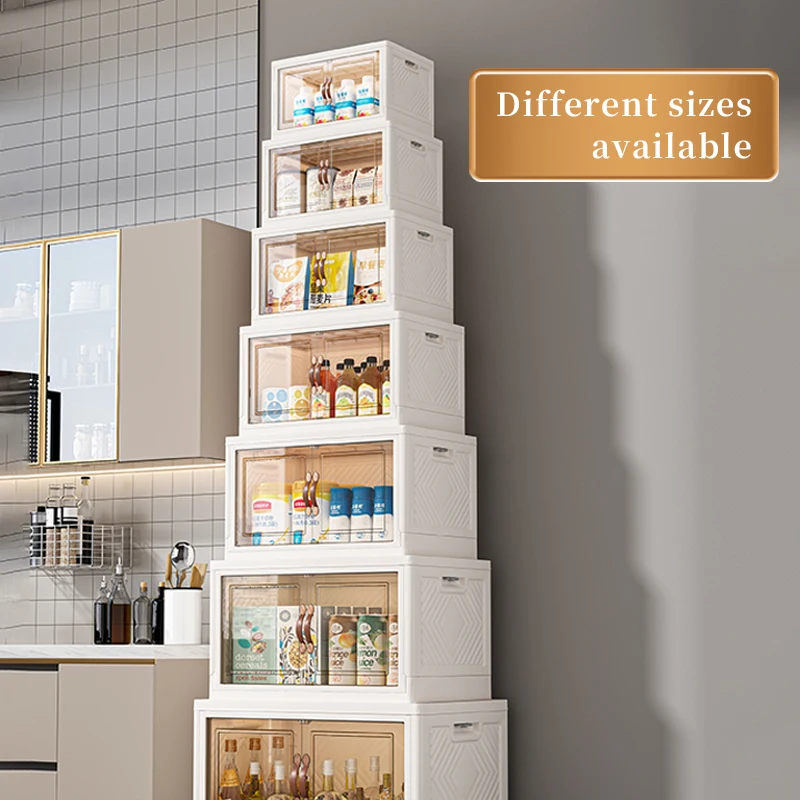 Wholesale Home Organization High Quality Living Room Wardrobes Foldable Clothes Cabinets Plastic Clothing Toys Storage Box Bins
