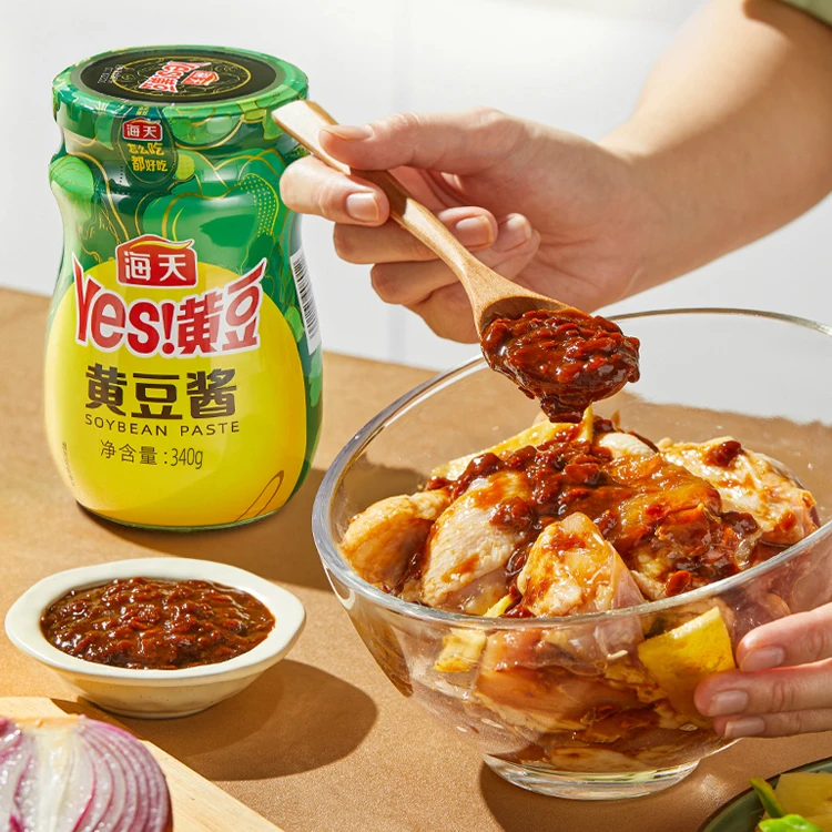 340g Soybean paste Chinese Haitian multipurpose cook seasoning sauce natural fermented original flavour soy bean paste