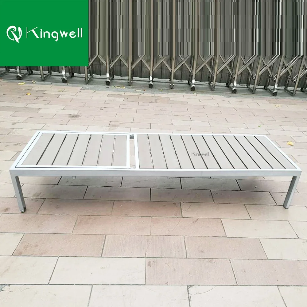 Дешевая садовая мебель, шезлонг, шезлонг, пластиковый деревянный шезлонг, шезлонг