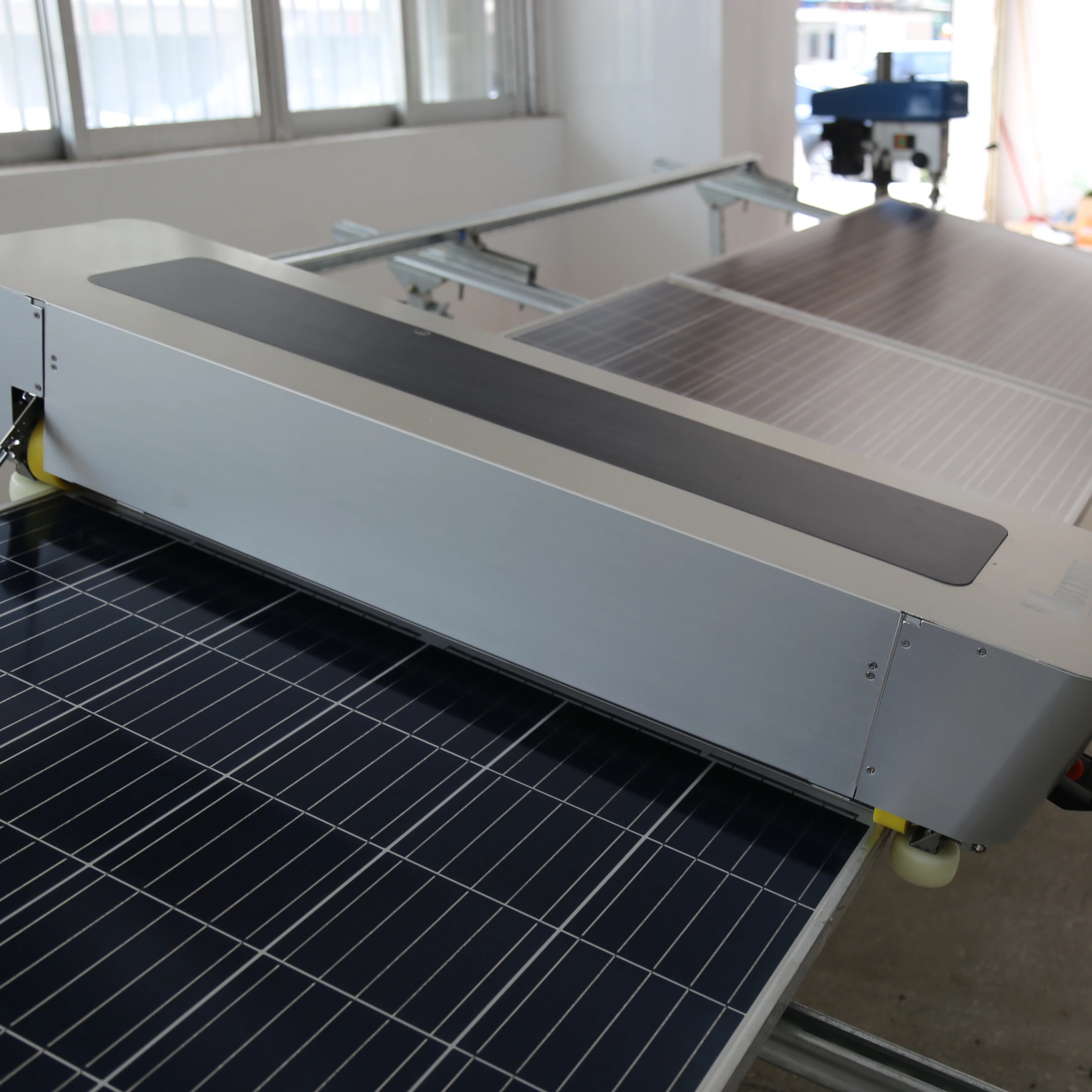 Multifit Solar Panel Cleaning Robot Equipment to Clean Solar Panels Automatic Dry Cleaning Water Washing