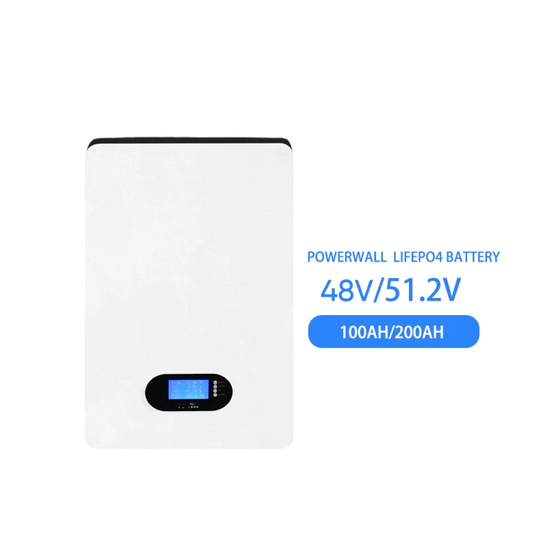Factory Price Solar System Wall Mounted Battery Lifepo4 48v 100ah 200ah Home Solar Energy Storage Battery 5kw 10kw