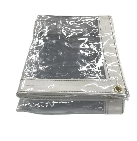 Poly Tarps Transparent Crystal Clear Vinyl Clear PVC