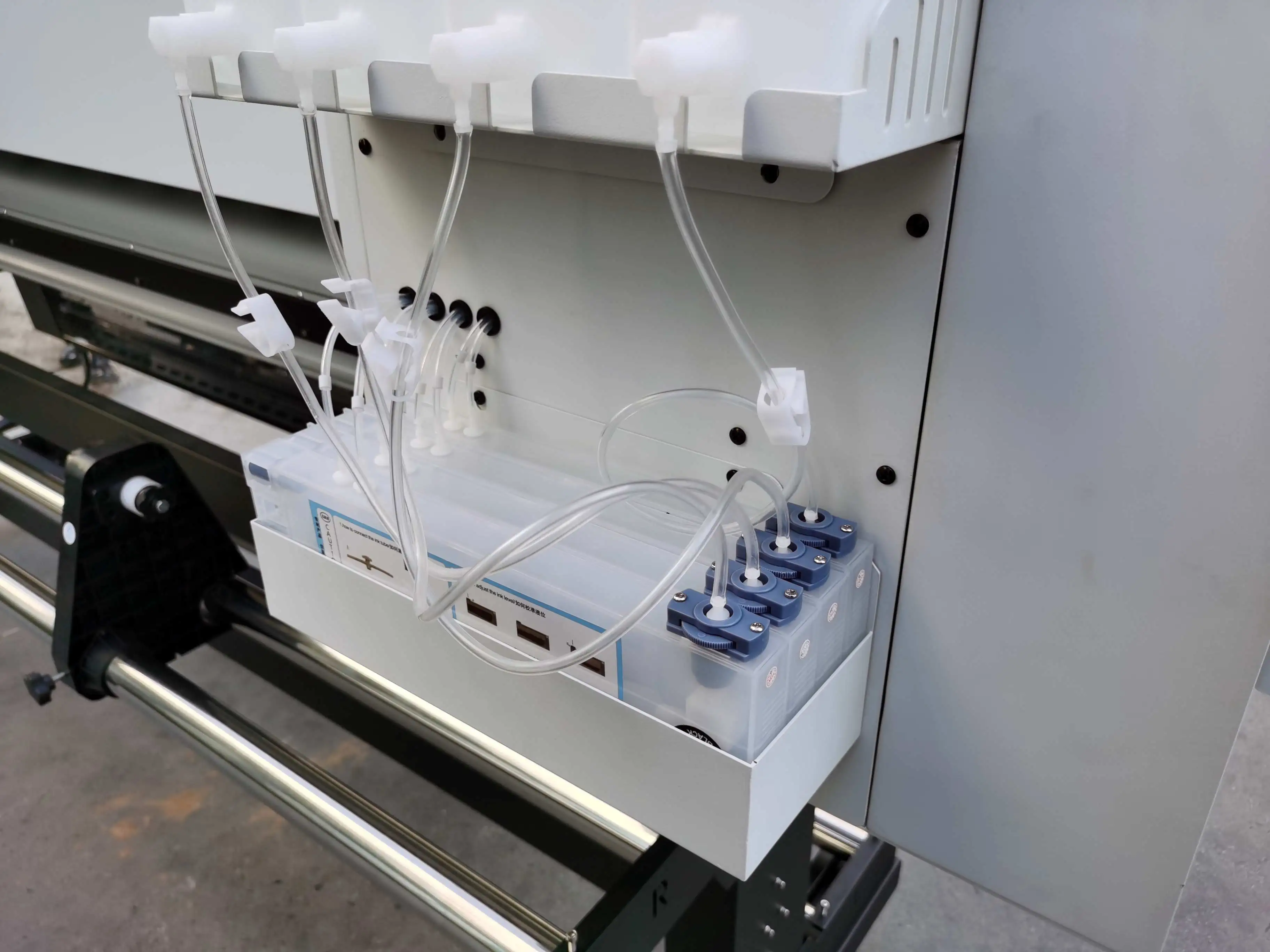 Audley Large Format I3200 4720 Head Digital Printer sublimation eco solvent Plotter 1900mm Inkjet Printer 4 Color/cmyk