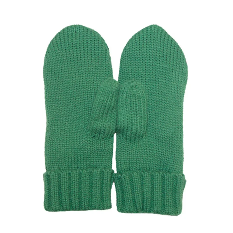 Рекламный подарок, индивидуальный логотип, акриловые вязаные рукавицы, перчатки с полярным флисом