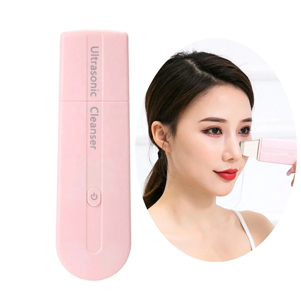 Facial Beauty Machine Portable Skin Scrubber Ultrasonic Peeling Skincare Spatula