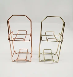 Best Selling Rose Gold Stainless Steel Beauty Makeup Blender Holder For Drying Makeup Sponge