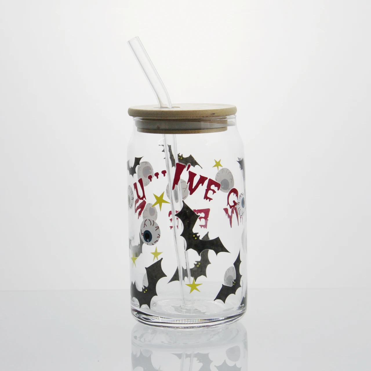 Barware 2024 New Product 16oz libbey beer glass with lid and straw