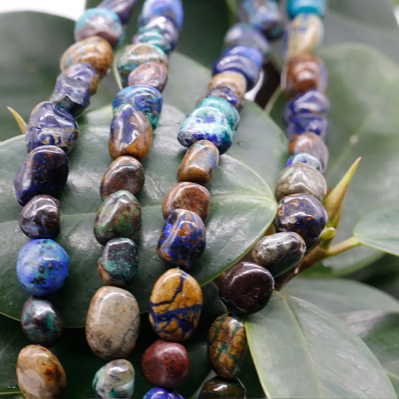 Tumbled stone nuggets beads wholesale 6*8mm irregular natural amethyst chip beads